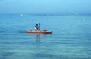 0713 Jamaica - 2. a kayaker